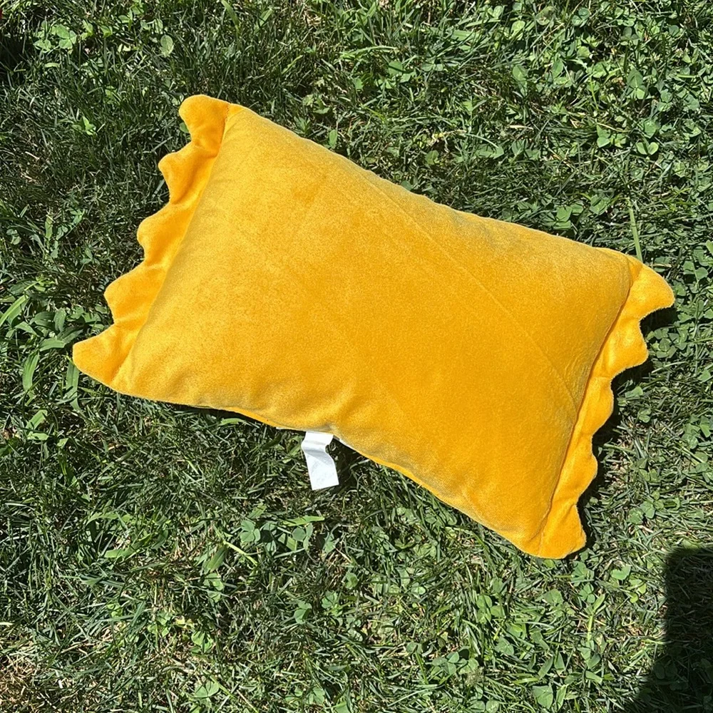 NWT Target Bullseye Ketchup and Mustard Decorative Pillows